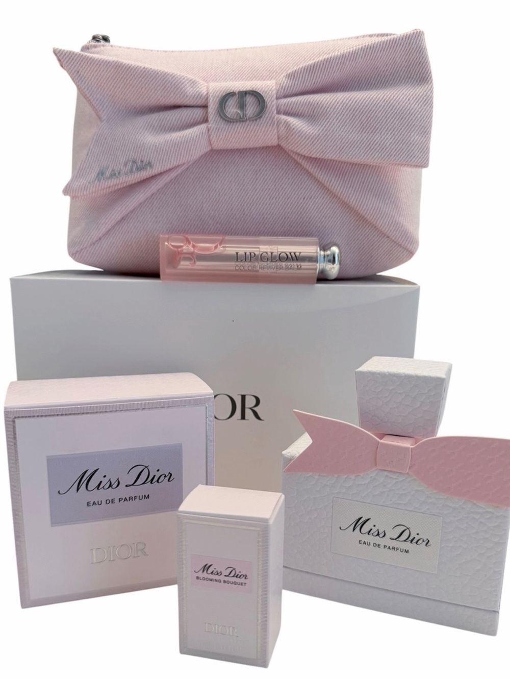***PENDING SALE*** Dior Pink Bow Cosmetic Pouch bundle